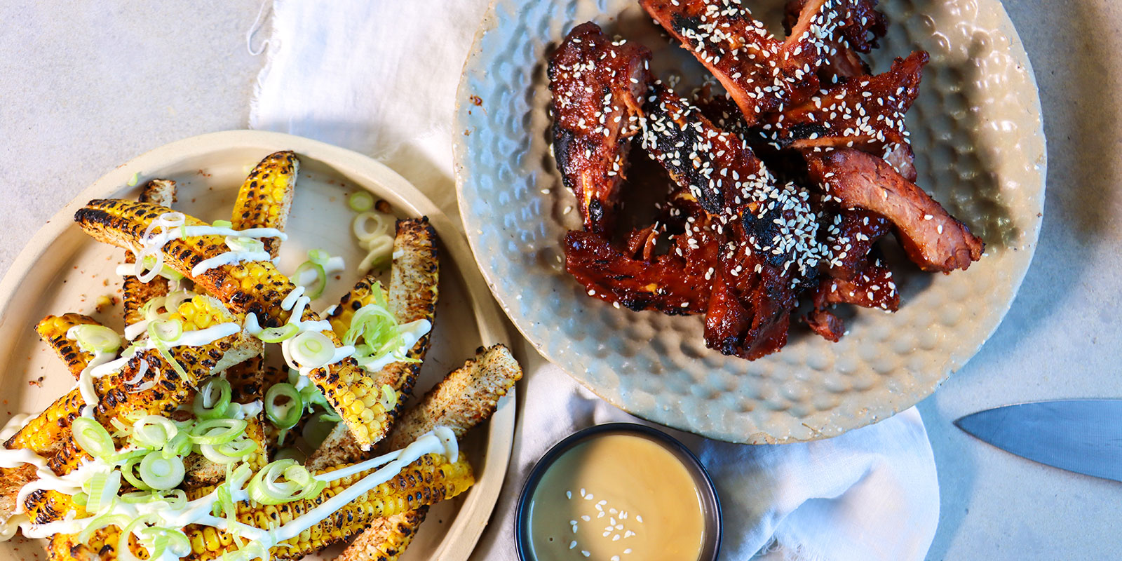 Sticky Pork Ribs and Corn Ribs – Expresso Show
